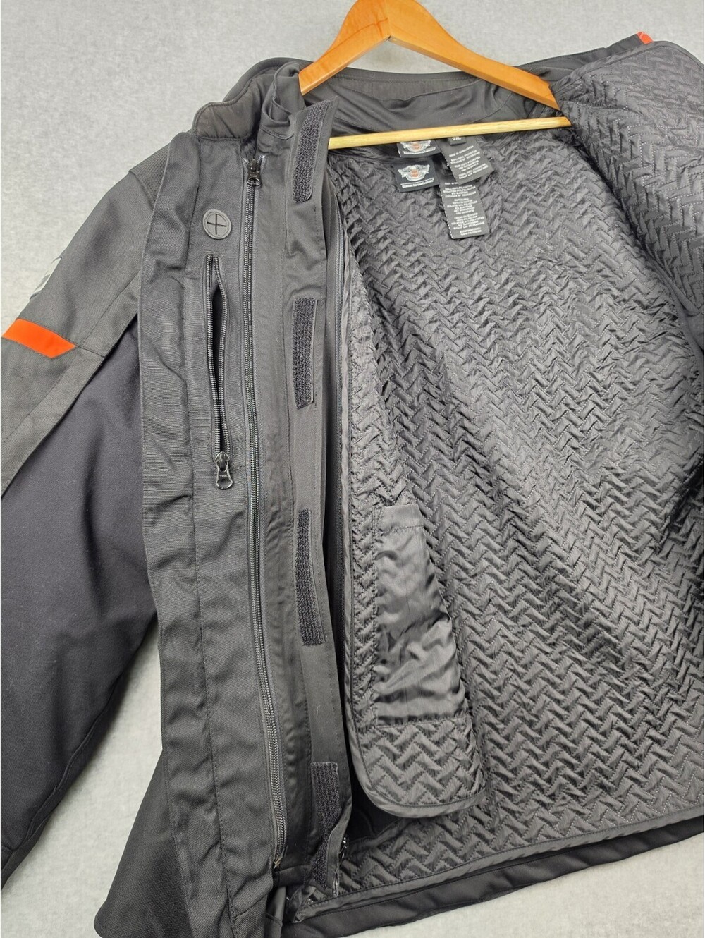 Harley-Davidson Double Lined Riding Jacket Interior Included - Picture 15 of 15